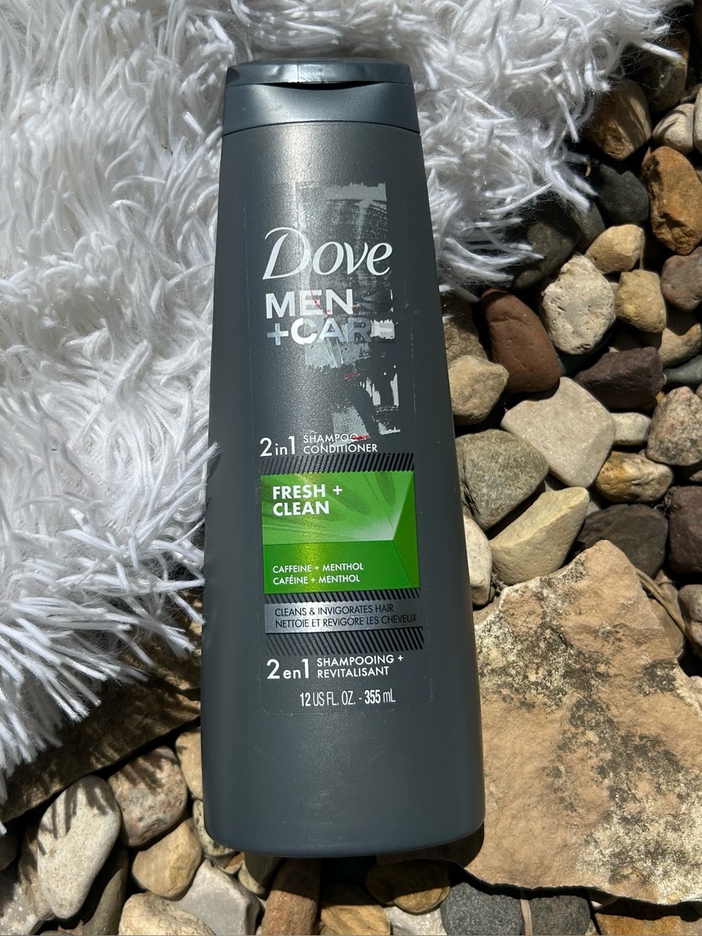 🩶5/$30 Dove Men+Care Fresh and Clean 2-in-1 Shampoo Conditioner Caffeine+Menthol